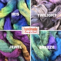 Rainbow Dyed Alpaca & Tussah I